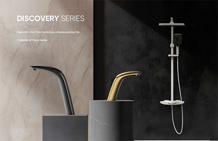 Lujo cósmico redefinido: Explore la colección de baño DISCOVERY SERIES