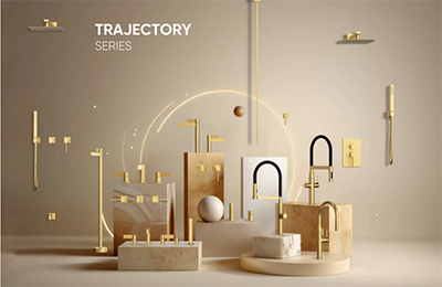 Colección TRAJECTORY: Redefina la elegancia del baño con lujo minimalista
